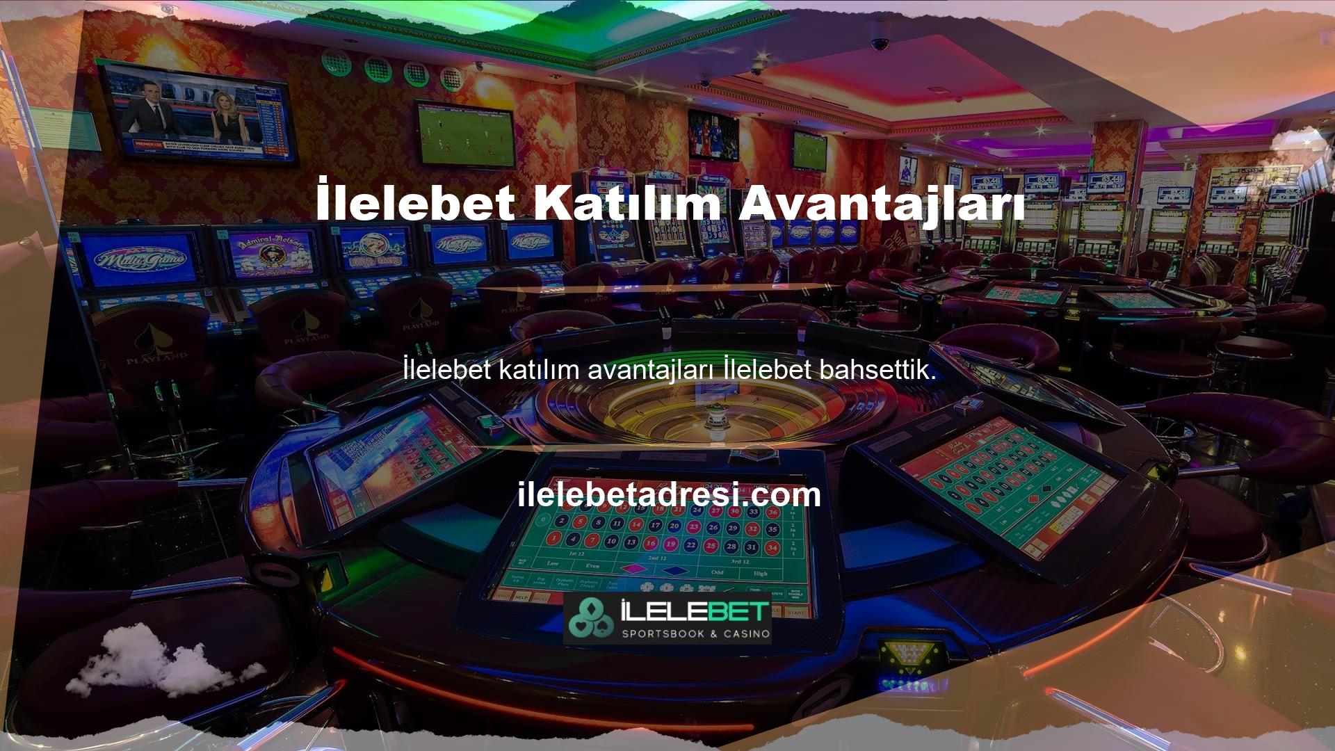 İnsanların katılmak istemesini sağlayan iyi ve iyi bonuslara sahip İlelebet sitesine katıldığınızda ekstra ödüller alabilirsiniz